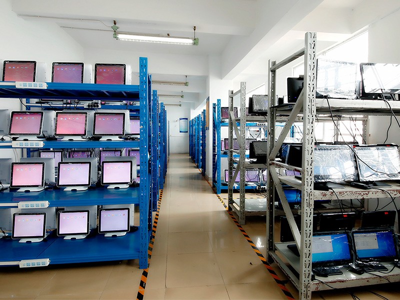 Product test area